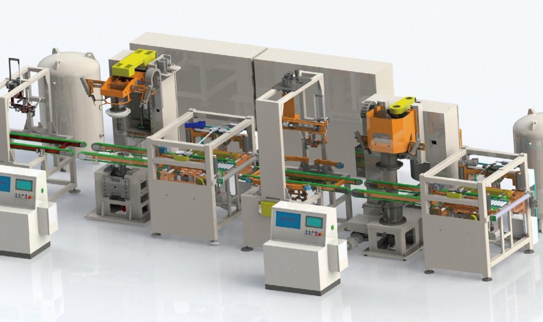 PUB型轿车轮胎动平衡均匀性检测线